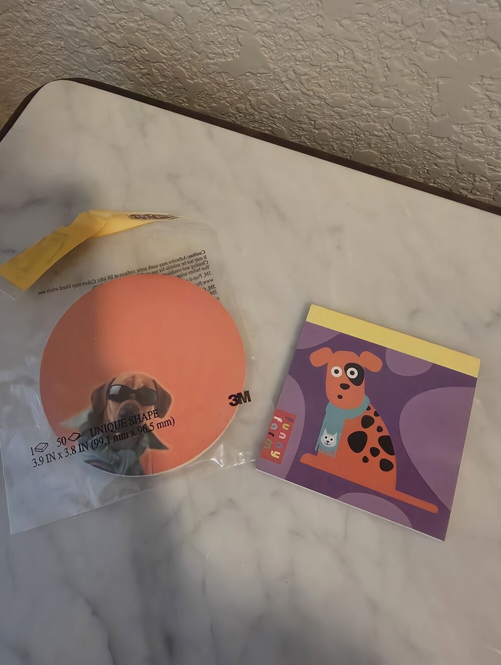 Bundle Of 2 Dog Notepads (About 20 Years Old)